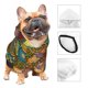 thumbnail image 3 of Fotbe Colorful Circle Sudadera con Estampado para Perros Pequeños – Suéter con Capucha para Mascotas, Tela Suave de Forro Polar con Bolsillo-X-Small, 3 of 7