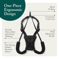thumbnail image 6 of Yuppie Puppy Nylon Mesh Non-Pulling Dog Harness, Black, S (8" to 14" Chest Size), 6 of 11