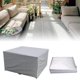 thumbnail image 4 of Funda protectora rectangular para muebles de jardín, para exterior, jardín, terraza, exterior 150*150*75cm Plata, 4 of 5