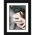 thumbnail image 1 of Artographie Studio 23x32 Black Ornate Wood Framed with Double Matting Museum Art Print Titled - Monstera Mix 03, 1 of 4