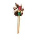 thumbnail image 2 of HILABEE Handheld Nut Shell Shaker Compact Hand Percussion for Home Holiday Musicians, 2 of 9