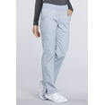 thumbnail image 2 of Cherokee Workwear Professionals Women's Scrubs Pant Mid Rise Straight Leg Pull-On Cargo WW170, 2 of 7