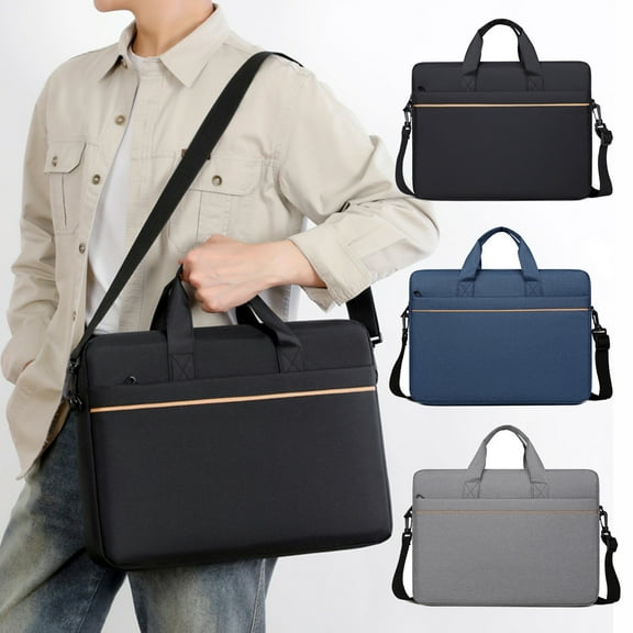 Viflosae Computer Backpack for Men Laptop Tote Shoulder Bag for 14inch Laptop Or Tablet Stylish Fabric Lightweight Business Casual Briefcase Suitable for Various Types Of Laptops