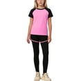 thumbnail image 6 of Paiwinds Kids Solid Color Short Sleeve Top and Shorts Set - Crewneck Pullover with Elastic Waist Shorts, Soft Cotton, Casual Everyday Outfit, 6 of 8