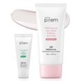 thumbnail image 1 of MAKEPREM UVA UVB Defense Me Calamine Crema solar calmante SPF 50+ PA++++ 1.69 Fl Oz Bloqueador solar mineral coreano VEGAN Protector solar para arrecifes Suave No irritante Piel sensible propensa al, 1 of 3