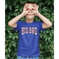 thumbnail image 3 of Big Bro Baseball Shirt Toddler and Kids Sibling Announcement Graphic Tee Vintage Royal Shirt 5-6, 3 of 8