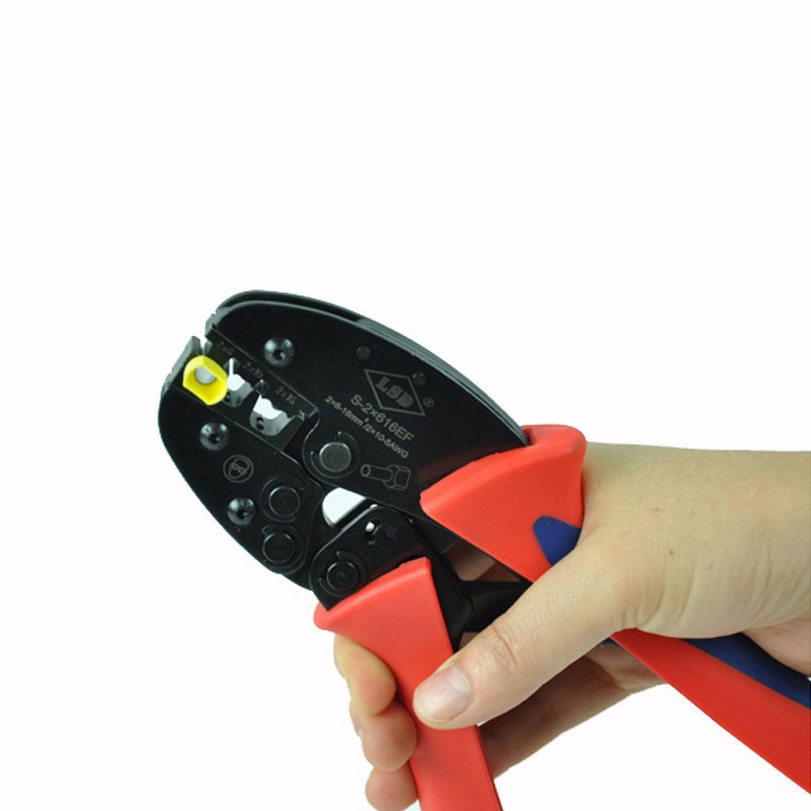 Hand Crimping Tools for Crimping Coaxical Cables Fiber Optic BNC Ratchet Pliers Multitool ,Durability That Lasts