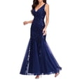thumbnail image 3 of MSJUHEG Prom Dresses 2024 Cocktail Dresses for Women Blue Dress Women Wedding Guest Dresses for Women Summer Dresses Polyester Spandex Navy Xl, 3 of 9