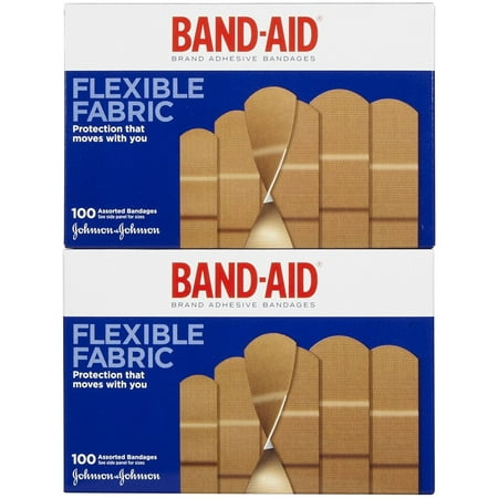 assorted aid fabric band flex pk ct bandages flexible