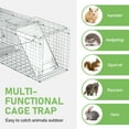 thumbnail image 3 of Ktaxon Dog Playpen 8-Panel Metal Pet Fence, 32" Outdoor Portable Pen for RV Camping Yard, Black, 3 of 7