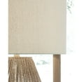thumbnail image 7 of Signature Design by Ashley Clayman Bohemian Coastal Table Lamp, Light Brown, 7 of 7