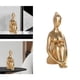 thumbnail image 3 of 2 Piezas De Estatua De Chica De Yoga Figurita Pequeña Decoración Para Gabinete Sala De Estar Hogar Zulema Figura de estatua de postura de yoga, 3 of 7