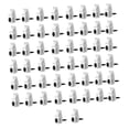 thumbnail image 3 of yuksok 50 Pcs Crochets de Suspension Luminaires Haute Performance Blanc, 3 of 9