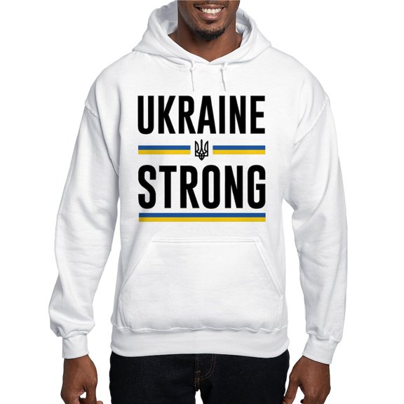CafePress - Ukraine Strong Hooded Sweatshirt - Pullover Hoodie, Hooded Sweatshirt