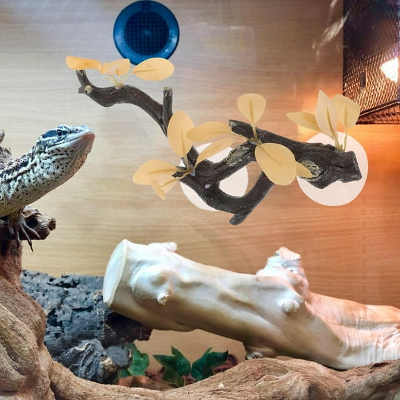 WHAMVOX  Reptile Climbing Decor Fish Tank Accessories Habitat Turtle Snake