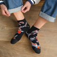 thumbnail image 3 of Naloa Tricolor Koi Fish Trio Ankle Socks for Women Non Slip Socks No Show Socks Classic Low Cut Casual Socks Casual Socks, 3 of 7