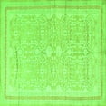 thumbnail image 1 of Ahgly Company Indoor Square Persian Green Traditional Area Rugs, 6' Square, 1 of 1