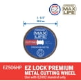 thumbnail image 2 of Disco de corte Dremel Max Life EZ506HP 38,1 mm para metal, 2 of 9
