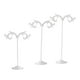 thumbnail image 1 of 3 expositores de pendientes en forma de T para joyas y organizadores Ola blanca, 1 of 9