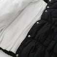 thumbnail image 4 of LOVZFMLL Vestes pour Filles Veste d'Hiver Unie à Manches Longues avec Capuche pour Enfants 5-6 Ans, 4 of 6
