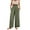 Green, variant on qolati Wide Leg Pants Women 2024 Summer Trendy Casual Flowy Lounge Trousers Dressy Smocked High Waisted Palazzo Beach Pants with Pockets