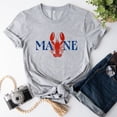 thumbnail image 3 of Maine Lobster - Women's Short Sleeve Graphic T-Shirt, 3 of 12