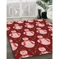 thumbnail image 2 of Ahgly Company Indoor Rectangle Patterned Light Coral Pink Area Rugs, 7' x 10', 2 of 6