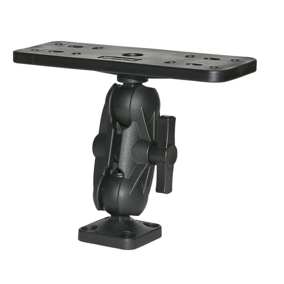 SCOTTY 163 1-1/2" BALL MOUNT W/ LARGE FISH FINDER MNT