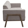 thumbnail image 6 of Diamond Sofa BLAIRSOGR 33.5 x 34.75 x 84.25 in. Gray Fabric Blair Sofa with Curved Wood Leg Detail, 6 of 7