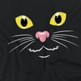 thumbnail image 2 of Popfunk Halloween Black Cat Costume Women's Loose T-Shirt, Black, 2X-Large, 2 of 3