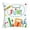 D, variant on erdimoy Back to School Reading Themed Throw Pillow Covers 17.72×17.72 Inch, Colorful Alphabet Book & School Supply Printed Cushion Cases for Classroom & Home Decor Back to School Supplies