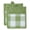 Green, variant on Black Buffalo Check Potholder (Set of 2)