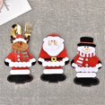 thumbnail image 1 of 3 Pack Christmas Accessories Decoration Mini Christmas Snowman Cutlery Cover, 1 of 1