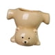thumbnail image 2 of Maceta de oso con orificio de drenaje, decoración, figura de dibujos animados Caqui, 2 of 9