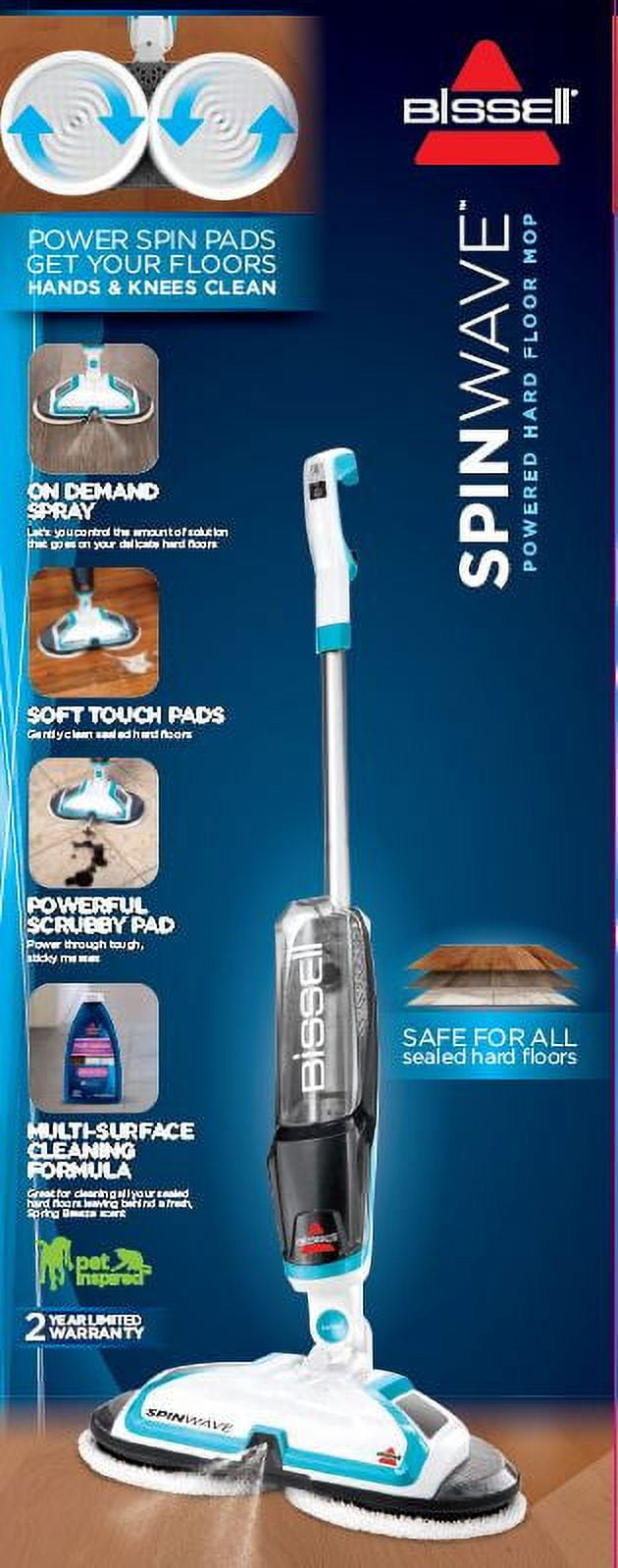 🧹SEE NOTE Bissell SpinWave Plus Powered Hardwood Floor Mop On