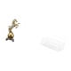 thumbnail image 5 of Conjunto De Cesta Organizadora De Pared Con Figura De Caballo De Resina Moderna Y Alambre De Metal Para Sala De Estar, Oficina, Cocina, Baño, Estante, Decoración Central, 5 of 8