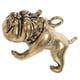 thumbnail image 4 of Llavero colgante de Bulldog de latón Vintage, colgante de Bulldog, adorno colgante, llavero artesanal, decoración de adornos colgantes, 4 of 5