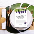 thumbnail image 3 of Koyal Wholesale Grapes Vineyard Winery Wedding Advice & Well Wishes Guest Book Cards for Bride and Groom, 56 Pack, 3 of 5