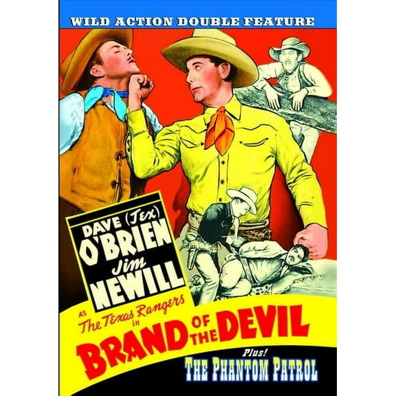 Kermit Maynard DBL Feature: Phantom Patrol / Brand (DVD), Alpha Video, Western