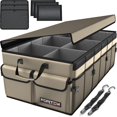 thumbnail image 1 of Organizador de maletero FORTEM para coche SUV, plegable, capacidad de 85 litros, 1 of 7