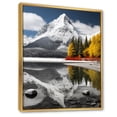 thumbnail image 2 of Designart "Canada Beautiful horizon Black II" Canada Floater Framed Canvas Print, 2 of 7