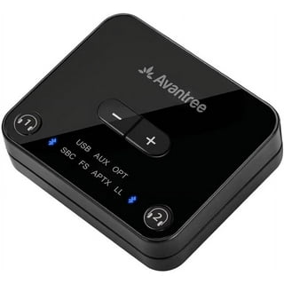 Bluetooth Transmitter Receiver - V5.3 Bluetooth Audio Receiver w/Display &  Knob, 3.5mm AUX RCA Wireless Audio Adapter for Home Stereo/Headphone/Speaker/TV/PC/Car,  Support TF Card/U Disk Music Play 