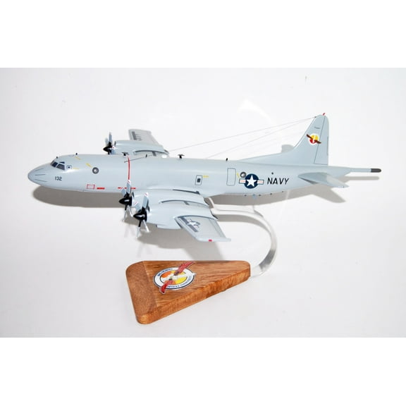 Lockheed Martin® P-3C Orion, VP-1 Screaming Eagles (132), Mahogany, 1/78th (18")