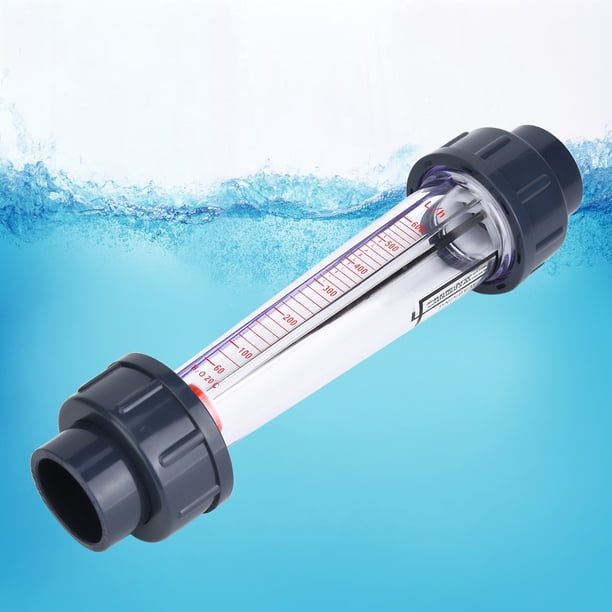 235 X 58 X 58Mm Liquid Flowmeter , ABS Plastic Water Flowmeter, For ...