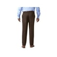 thumbnail image 3 of Haggar Men's Big & Tall Cool 18® Pro Htr. Solid Pleat Pant Classic Fit HC90255, 3 of 10