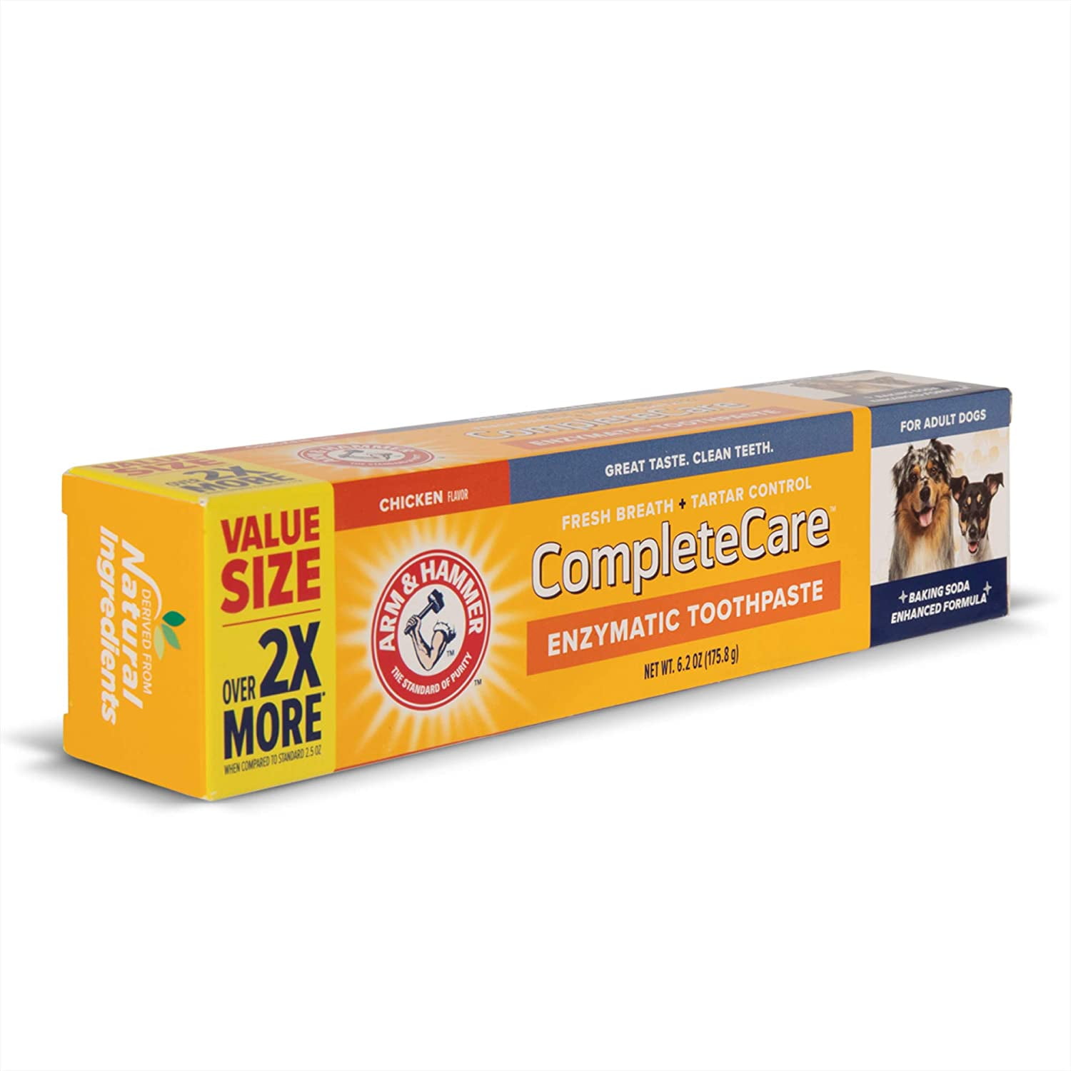 Arm & Hammer Complete Care Enzymatic Dog Toothpaste, 6.2 oz Dog