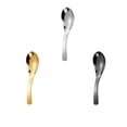 thumbnail image 4 of Soup Spoon Stainless Steel Thick Metal Spoons Durable Rustproof Durable Kitchen Accessories Elegant Cooking Utensils Tea Coffee Hotel Restaurant Children Black, 4 of 8