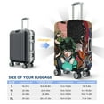 thumbnail image 5 of My Hero Academia Travel Luggage Cover Suitcase Protector Anti Scratch Suitcase Cover Washable Baggage Covers, 5 of 7