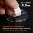 thumbnail image 6 of Uxcell 5 Packs 36.5mm HD Anti Scratch High AL Tempered Glass Smart Watch Glass Screen Protectors, 6 of 6