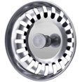 thumbnail image 1 of 2PCS 78mm Universal Kitchen Sink Stopper Stainless Steel Sink Strainer, 1 of 15